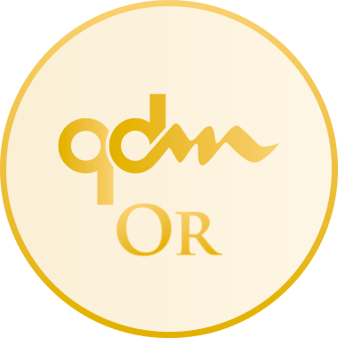 medaille qdm or