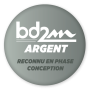 MedailleBD2M ARGENT Conception