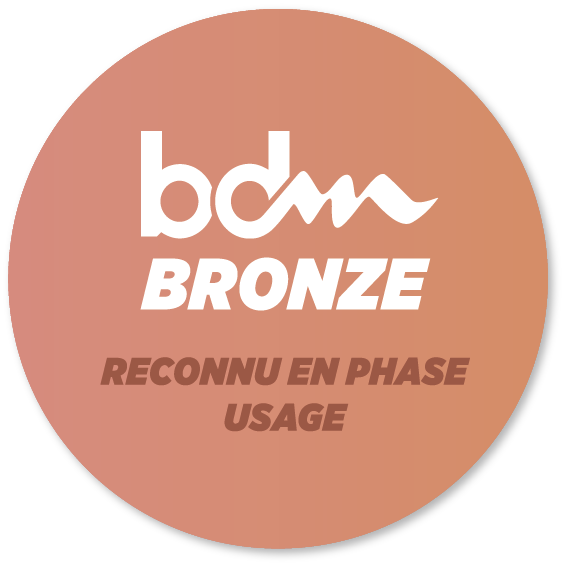 BDM Medailles 2018 BRONZE USAGE